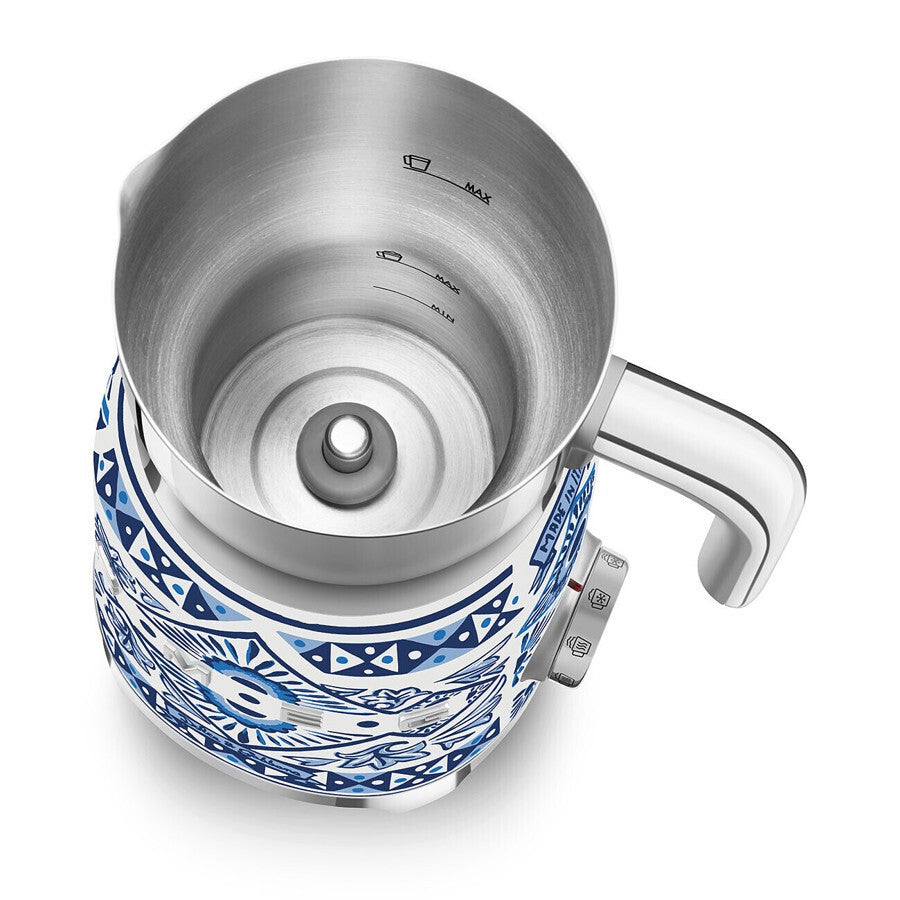 Smeg Milk Frother Dolce & Gabbana Blu
