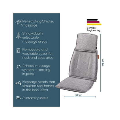 Beurer MG 330 Shiatsu Massage Seat Grey BEURER
