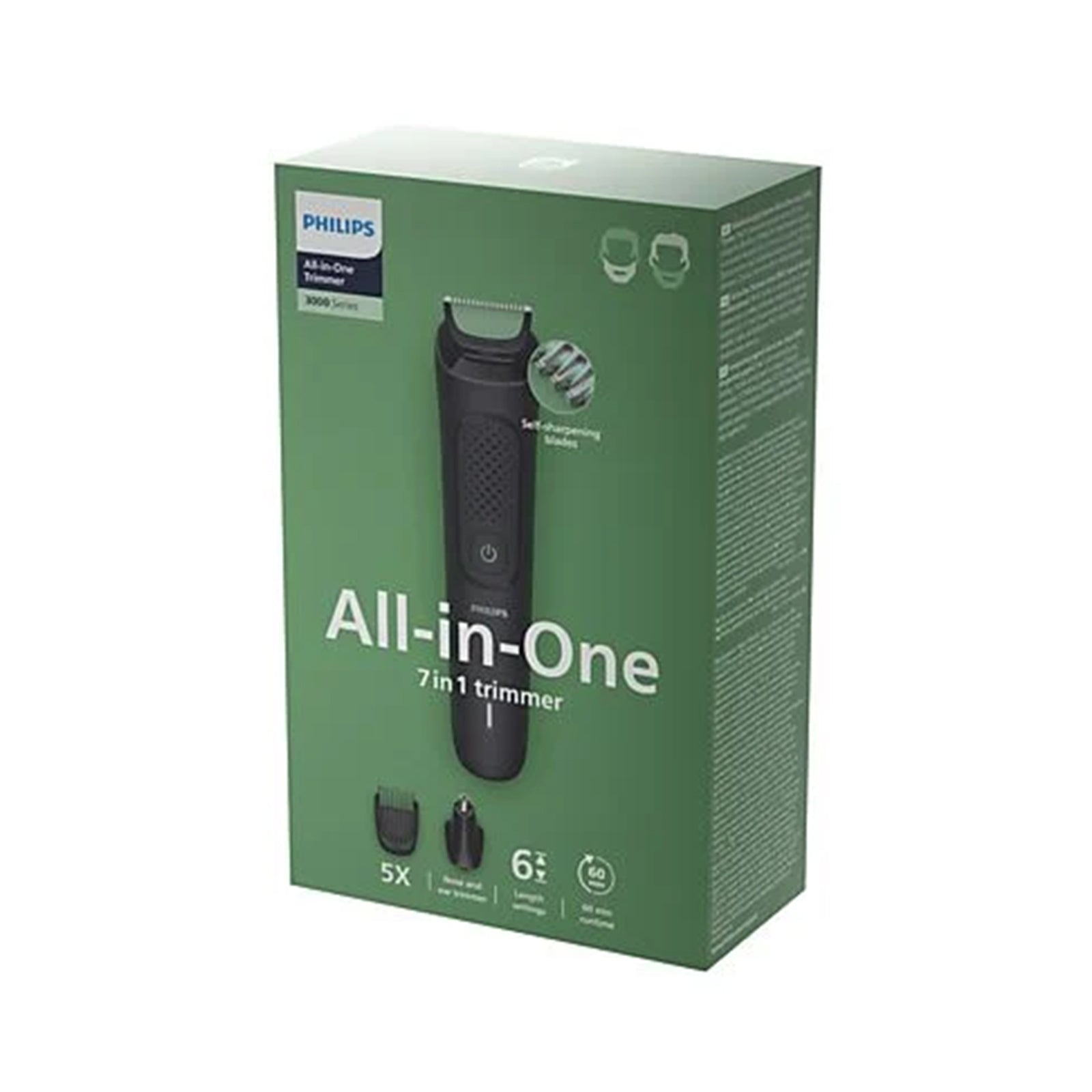 Philips MultiGroom 7 in 1 Face & Hair Cordless Wet&Dry