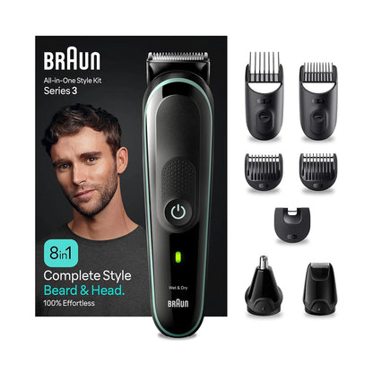 Braun Multi Groomer 8-in-1 Beard Trimmer & Hair Clipper Kit