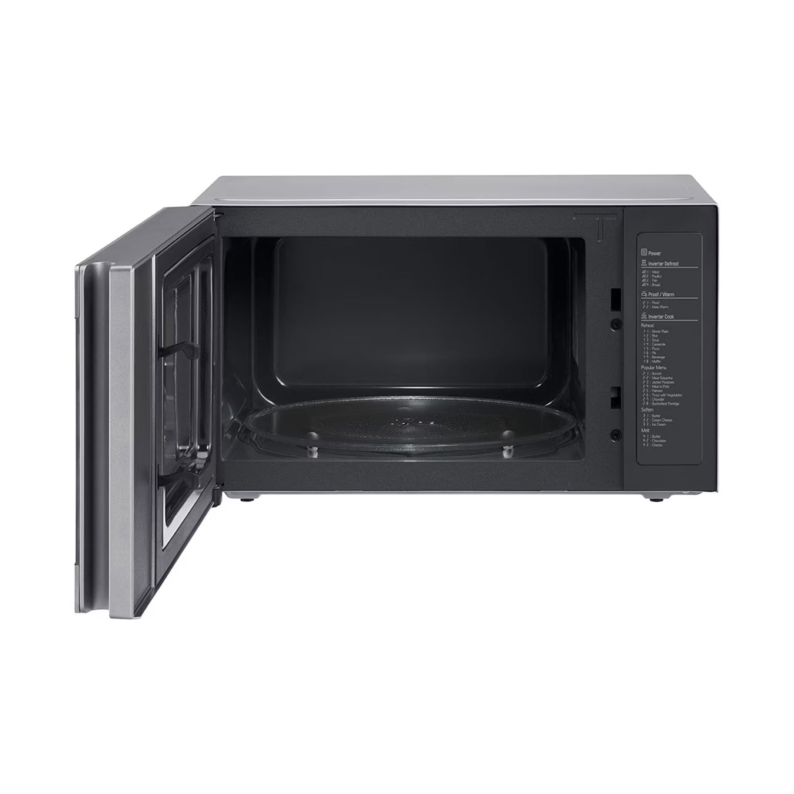 Microwave Silver 42 Liters Inverter Touch Controls