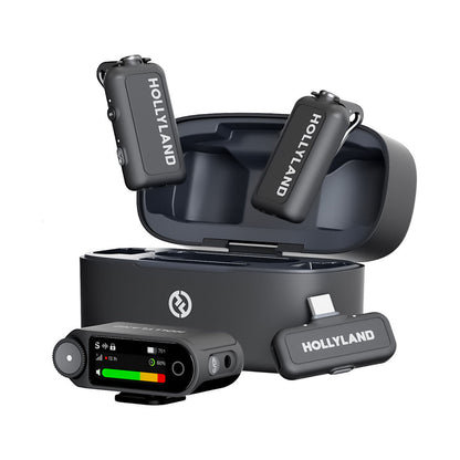 HOLLYLAND Lark Max 2 Combo 4 Person - Wireless Lavalier