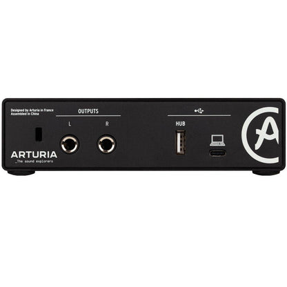 Arturia MiniFuse 1 Audio Interface, Black ARTURIA