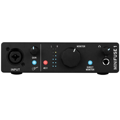 Arturia MiniFuse 1 Audio Interface, Black ARTURIA