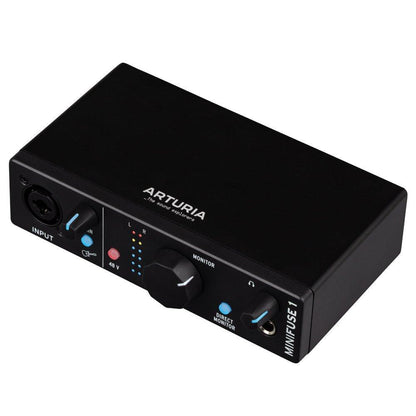 Arturia MiniFuse 1 Audio Interface, Black ARTURIA