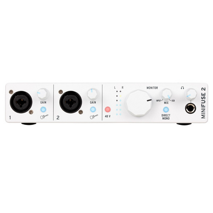Arturia MiniFuse 2 Audio Interface, White ARTURIA