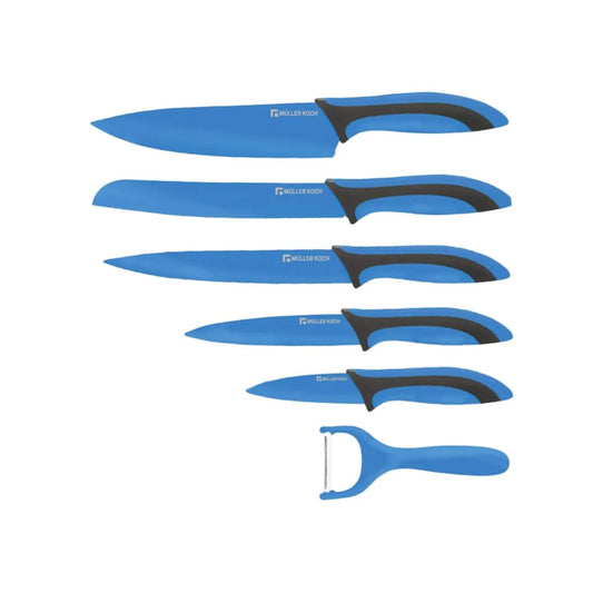 MULLER KOCH 6 PCS NON-STICK COATING KNIFE SET