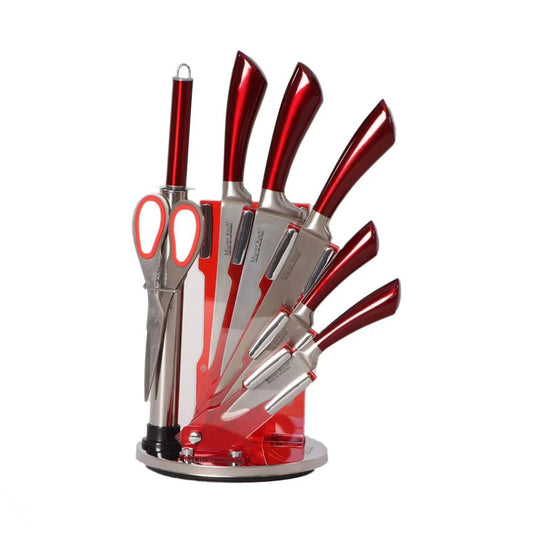 MULLER KOCH 8 PCS KNIFE SET WITH ACRYLIC STAND