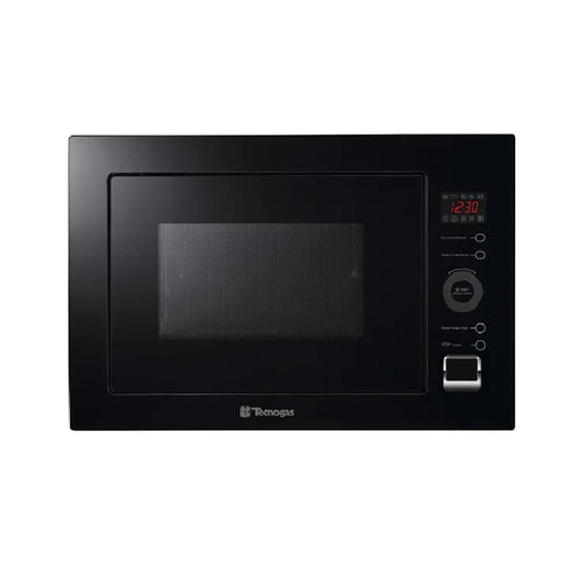 TECNOGAS Microwave 25 Litres + Grill Black Glossy Glass TECNOGAS