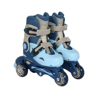Evolutive 3 Wheel Roller Skate (Blue) Cap Loisirs