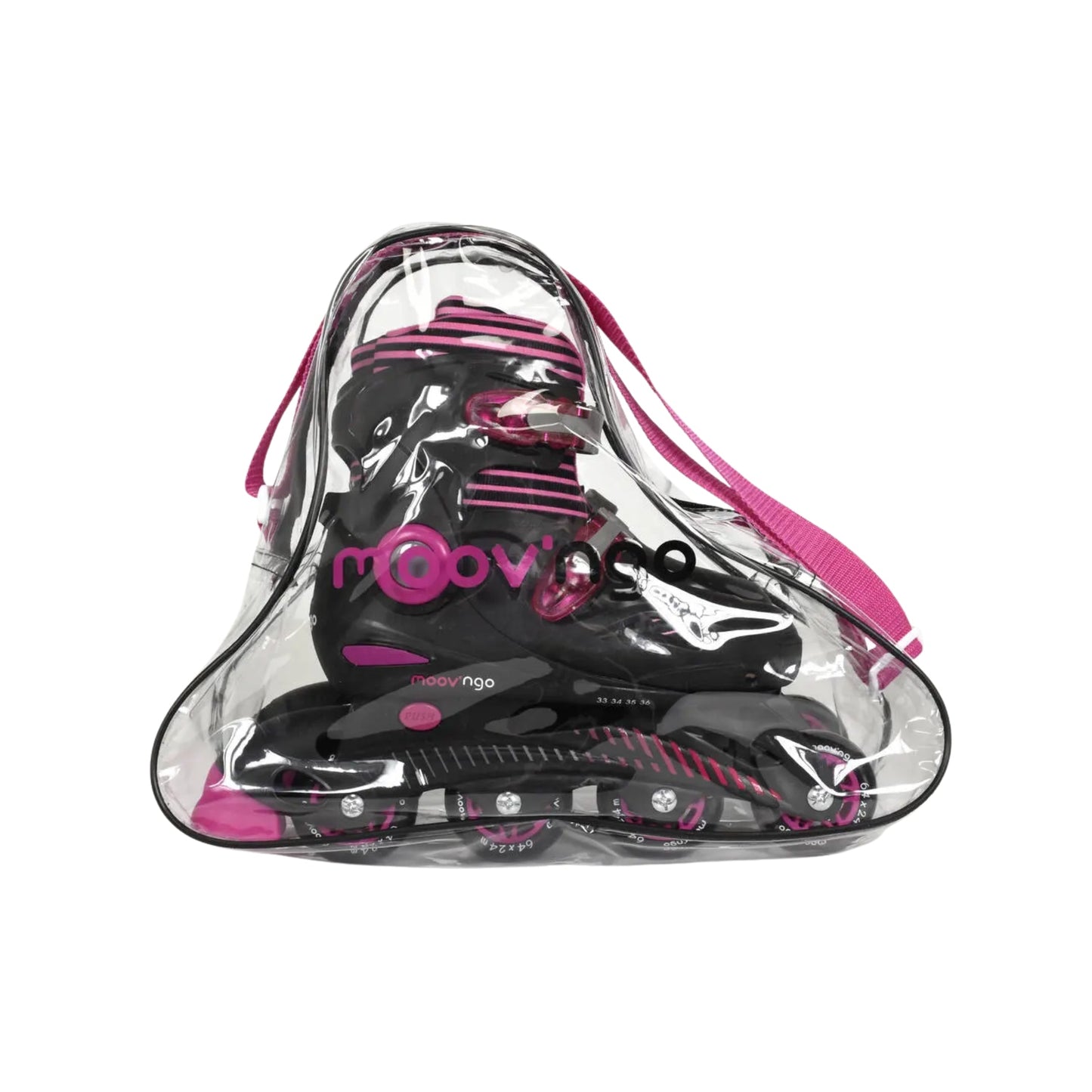 Adjustable Inline Roller Skates (Pink) Cap Loisirs