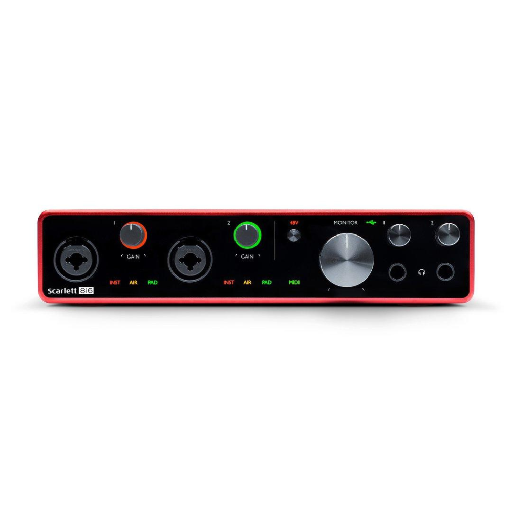 Focusrite Scarlett 8i6 3rd Gen Audio Interface FOCUSRITE