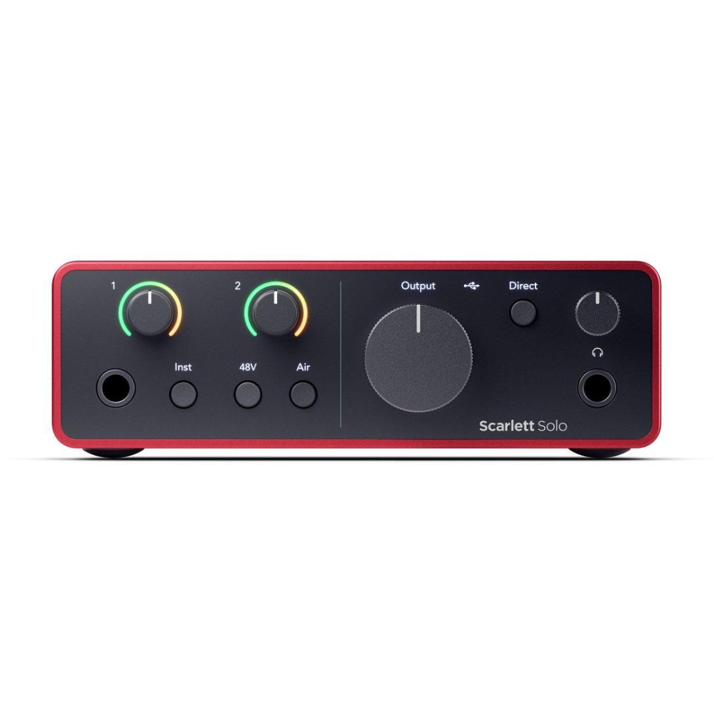 Focusrite Scarlett Solo 4th Gen Audio Interface FOCUSRITE