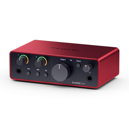 Focusrite Scarlett Solo 4th Gen Audio Interface FOCUSRITE