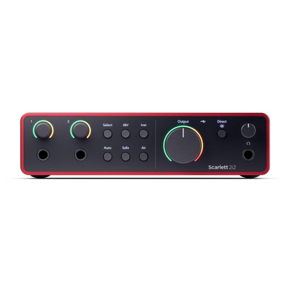 Focusrite Scarlett 2i2 4th Gen Audio Interface FOCUSRITE