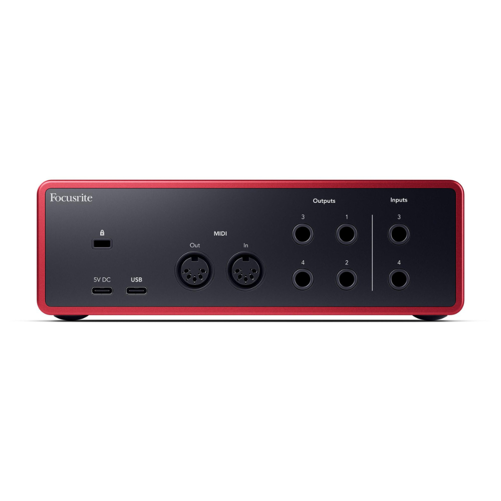Focusrite Scarlett 4i4 4th Gen Audio Interface FOCUSRITE