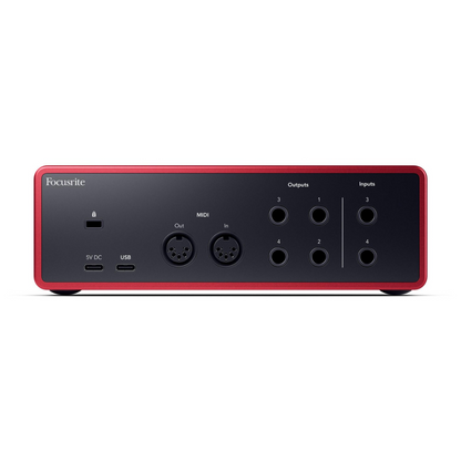 Focusrite Scarlett 4i4 4th Gen Audio Interface FOCUSRITE