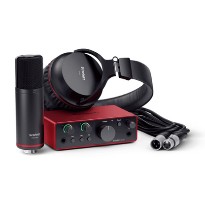 Focusrite Scarlett Solo Studio 4th Gen Recording Bundle FOCUSRITE
