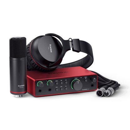 Focusrite Scarlett 2i2 Studio 4th Gen Recording Bundle FOCUSRITE