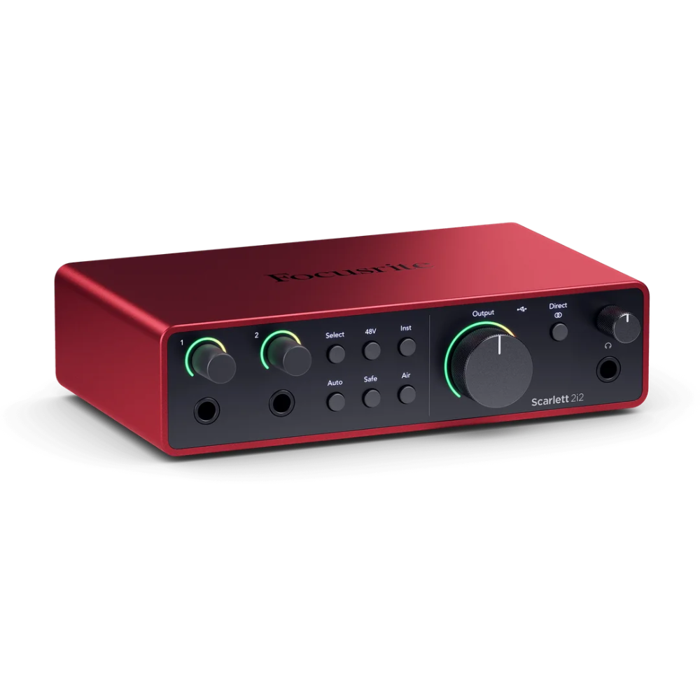 Focusrite Scarlett 2i2 Studio 4th Gen Recording Bundle FOCUSRITE