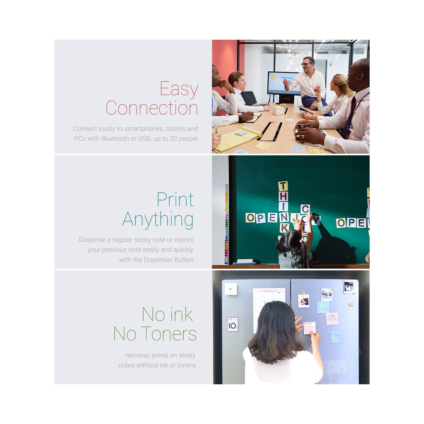 Nemonic - Sticky note & Label printer