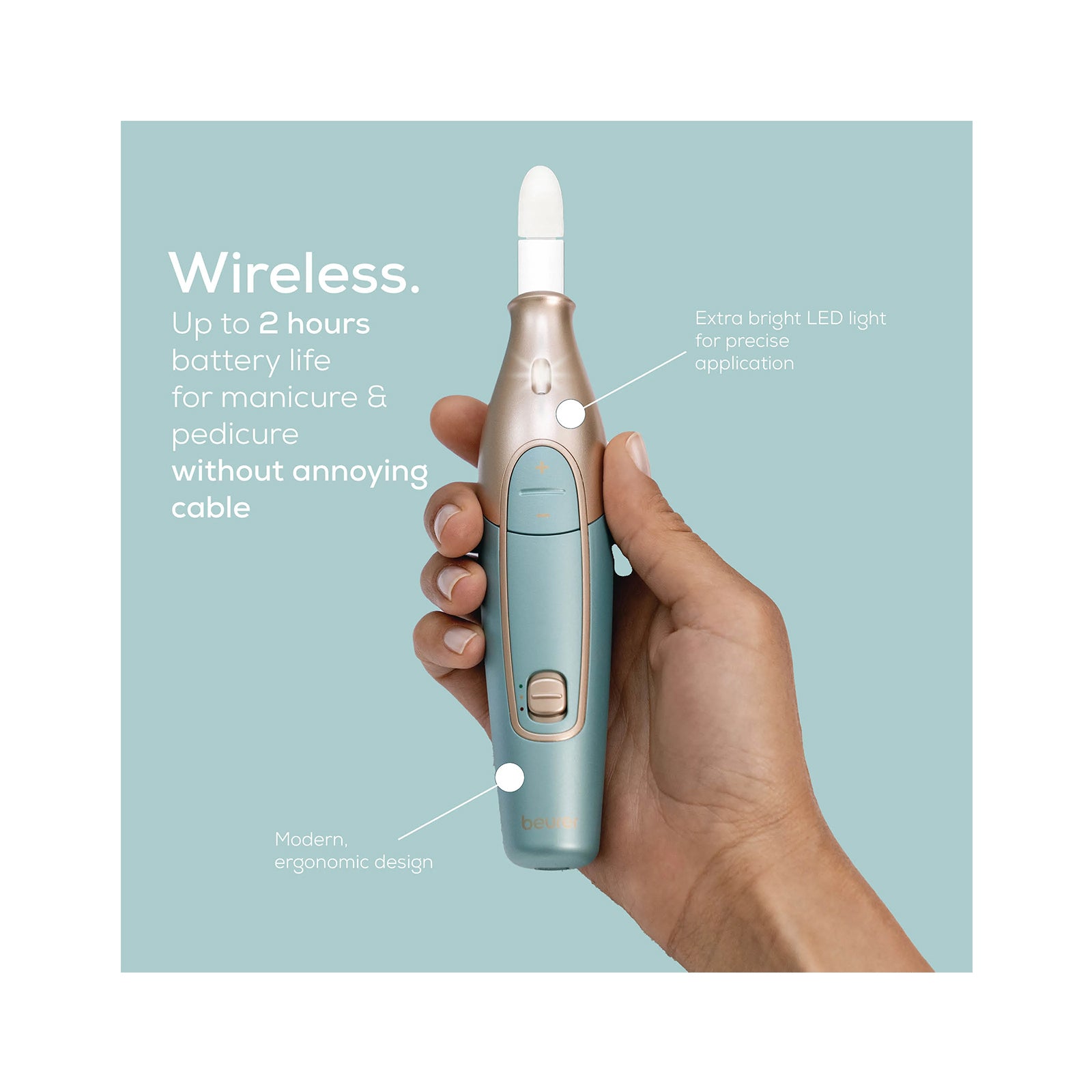 Beurer Rechargeable Manicure And Pedicure Set