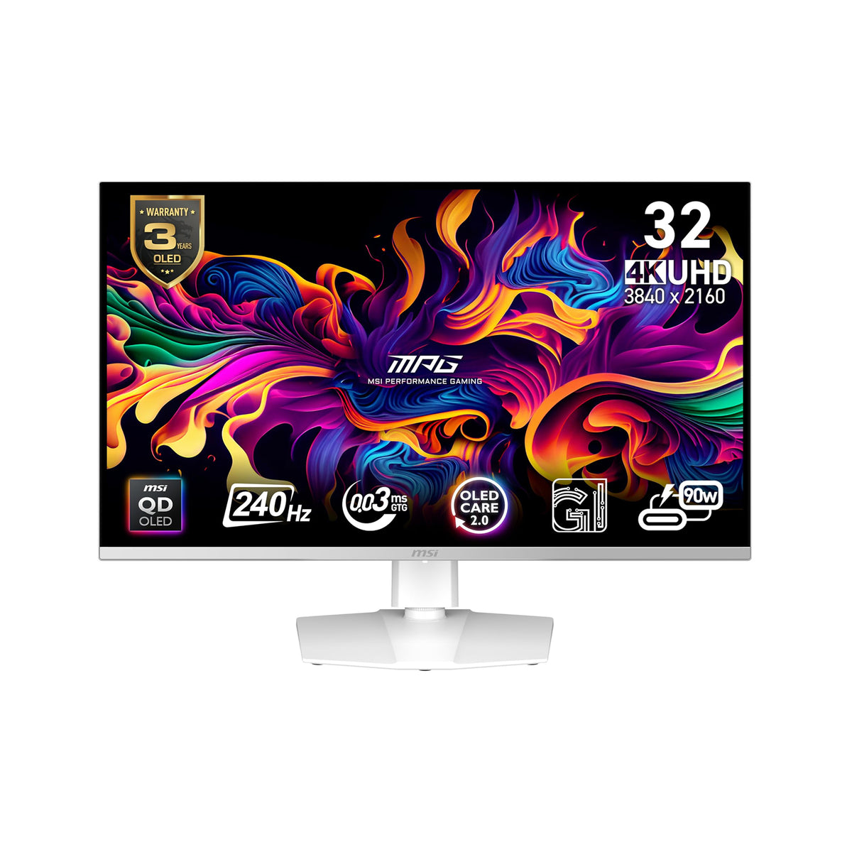 MSI MPG QD-OLED 32" 4K 240Hz 0.03ms Gaming Monitor MSI