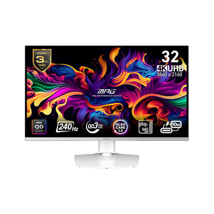 MSI MPG QD-OLED 32" 4K 240Hz 0.03ms Gaming Monitor MSI