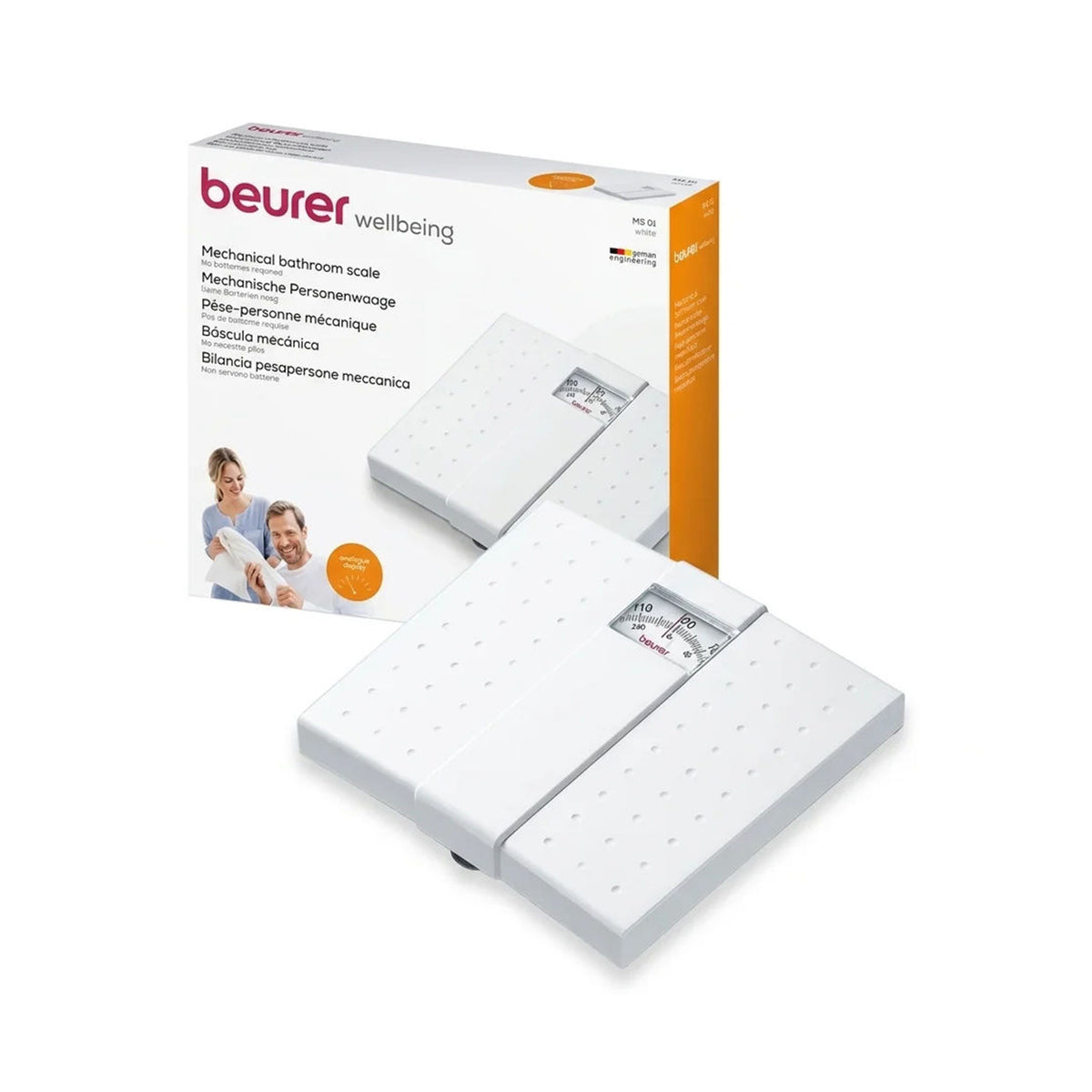 Beurer MS 01 Mechanical Personal Bathroom Scale BEURER