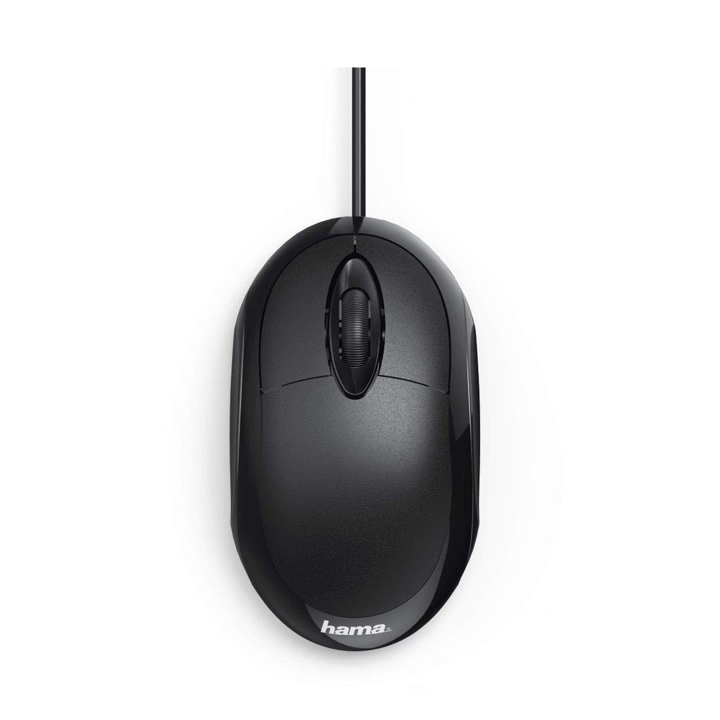 HAMA"MC-100" Optical 3-Button Mouse, Wired, black