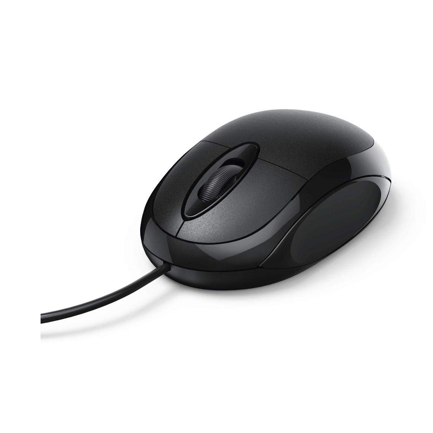 HAMA"MC-100" Optical 3-Button Mouse, Wired, black