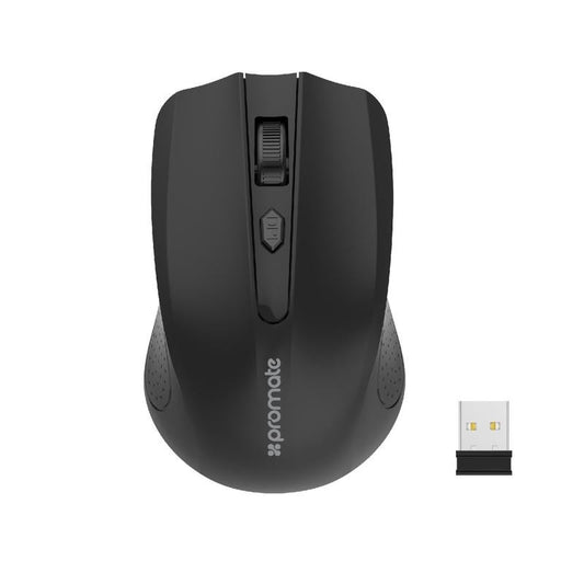 PROMATE ERGONOMIC WIRELESS OPTICAL MOUSE