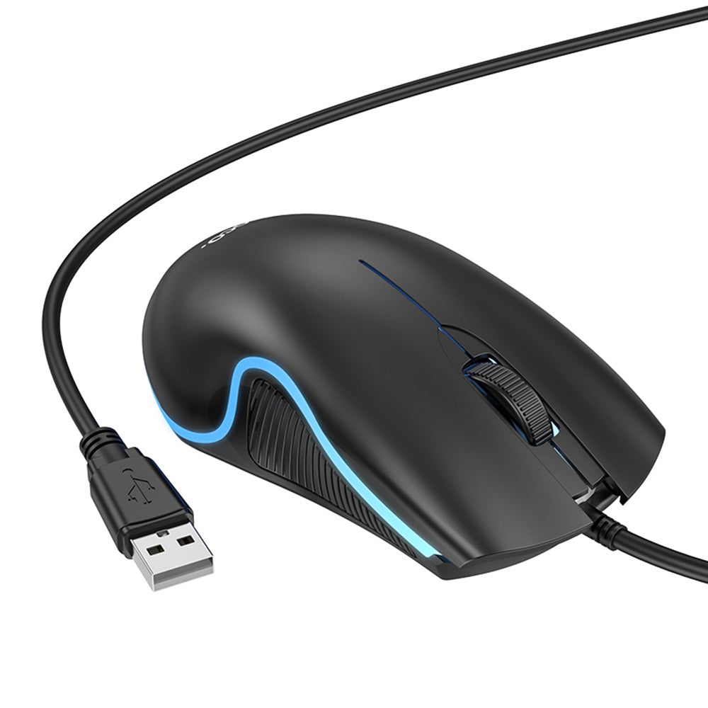 HOCO GAMING LUMINOUS WIRED MOUSE