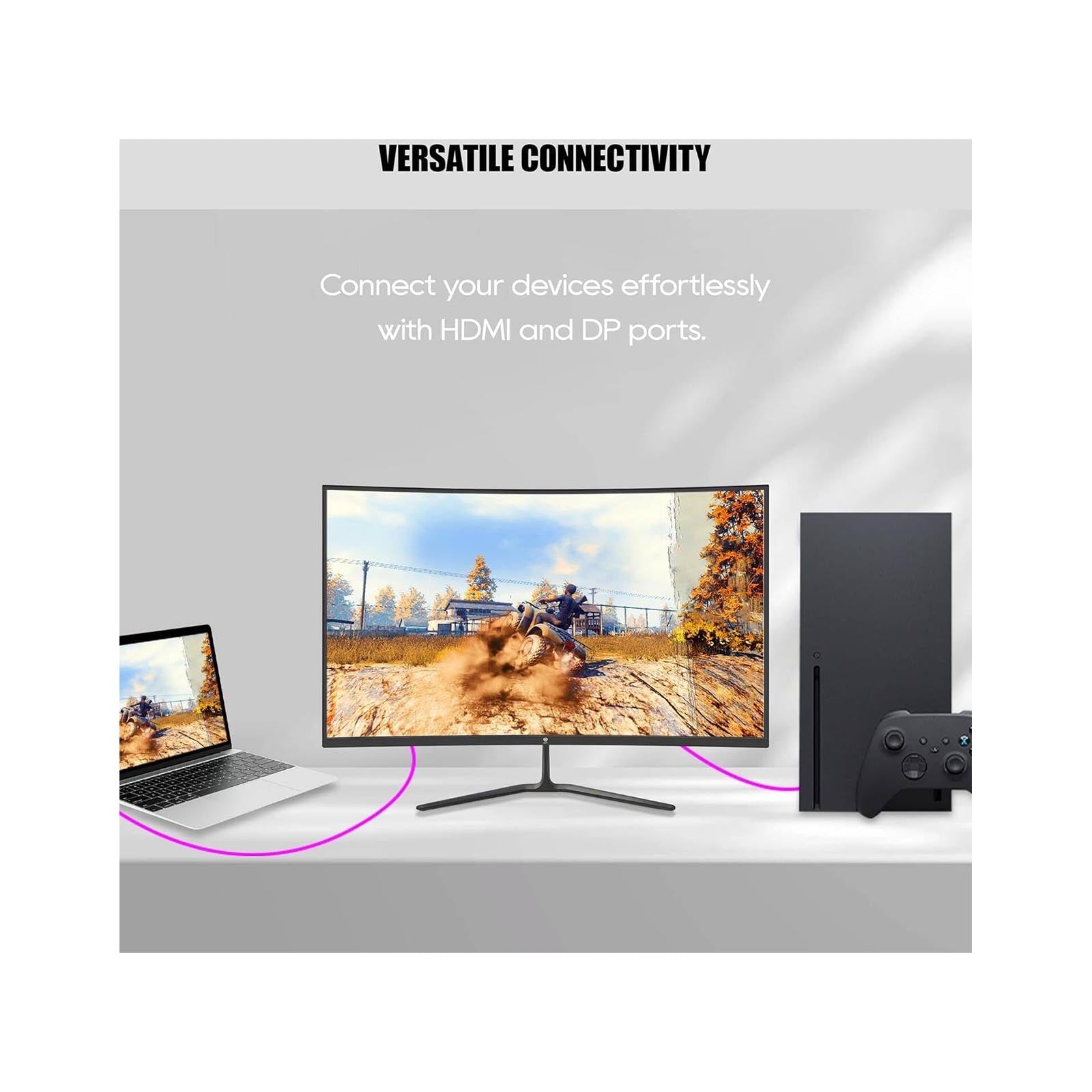GXM EW32RFA-240Hz 32” Curved Gaming Monitor