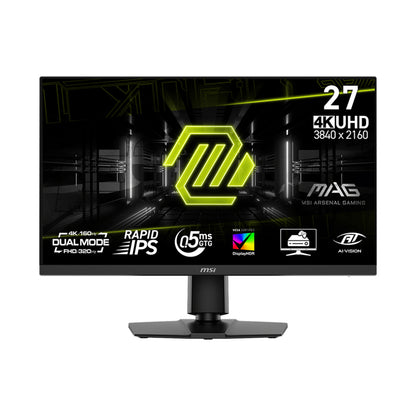 MSI Monitor 27" E16 Dual Mode HD 320Hz and 4k 160Hz