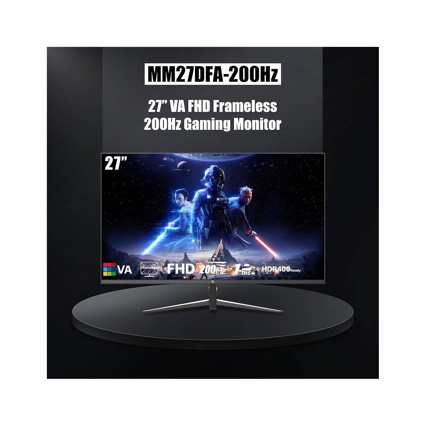 GXM MM27DFA-200Hz 27” Flat Gaming Monitor CHN