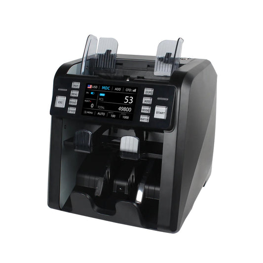KOLMAN 2 Pockets Touch Screen Money Counter KOLMAN