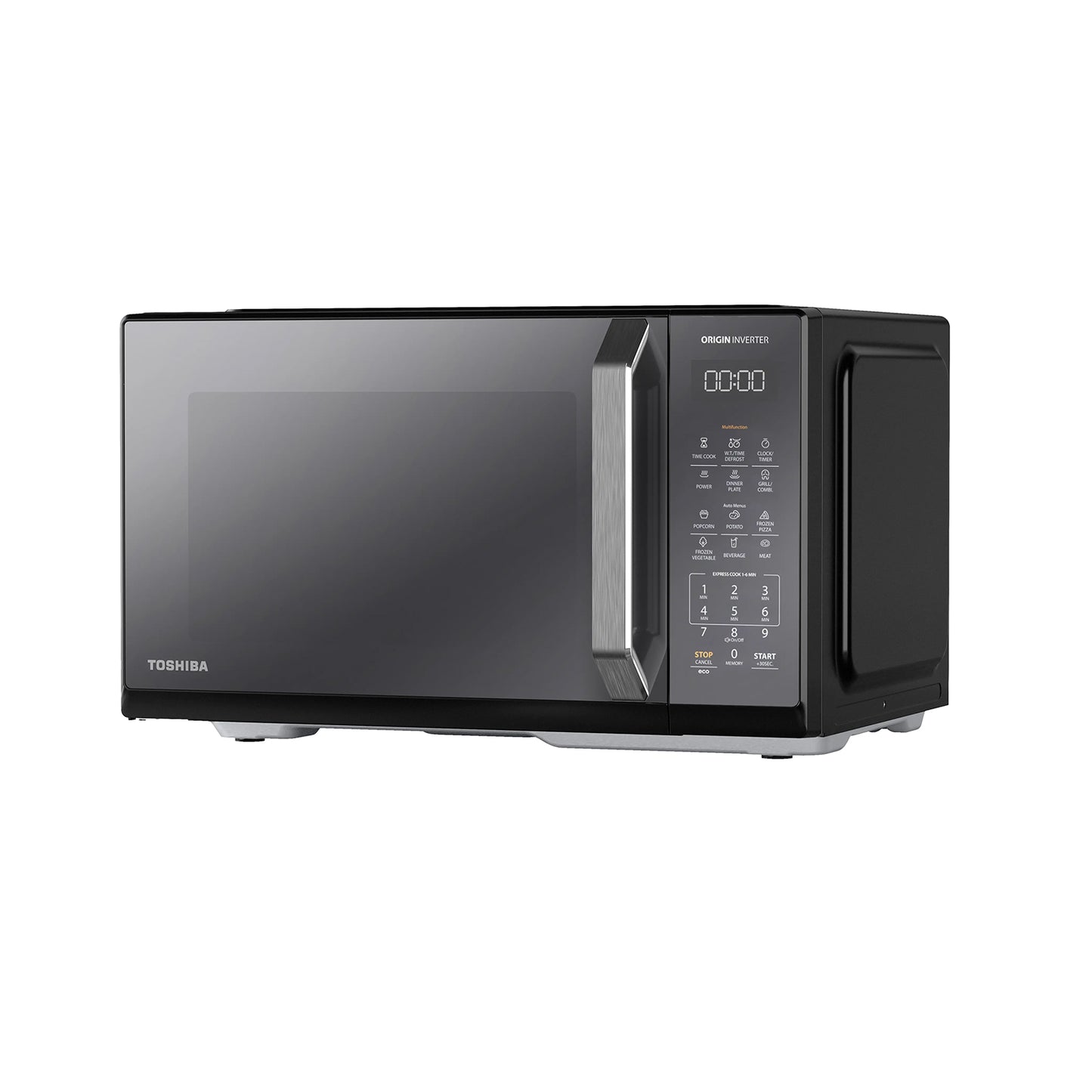 TOSHIBA Microwave 25L 900W Inverter EaseMax™ Black - Abed Tahan