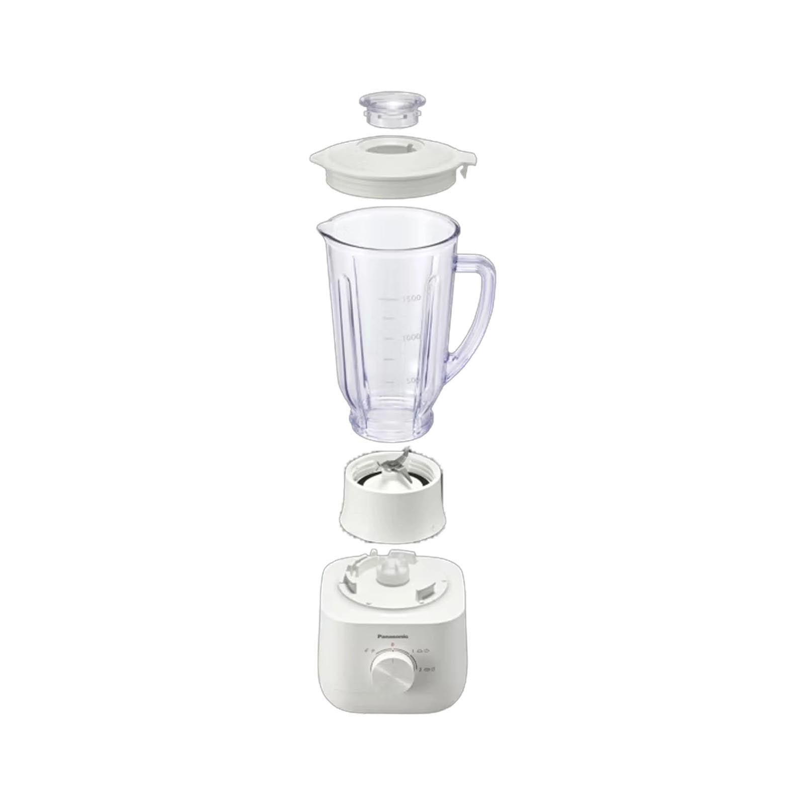 Panasonic 1.5L Plastic Jug Blender with 2 Dry Mills