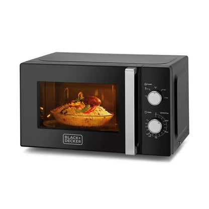 Black & Decker Microwave 20L 700W,Black