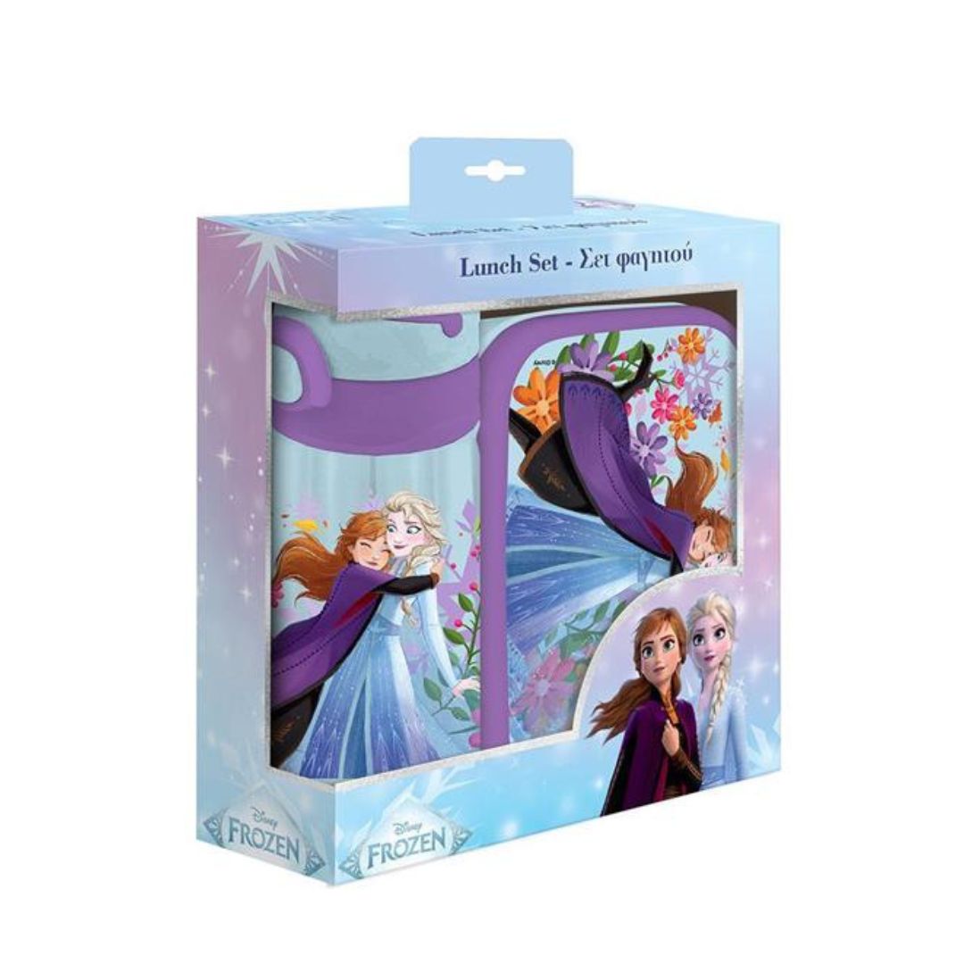 Must Disney Frozen Container & Aluminum Bottle Set