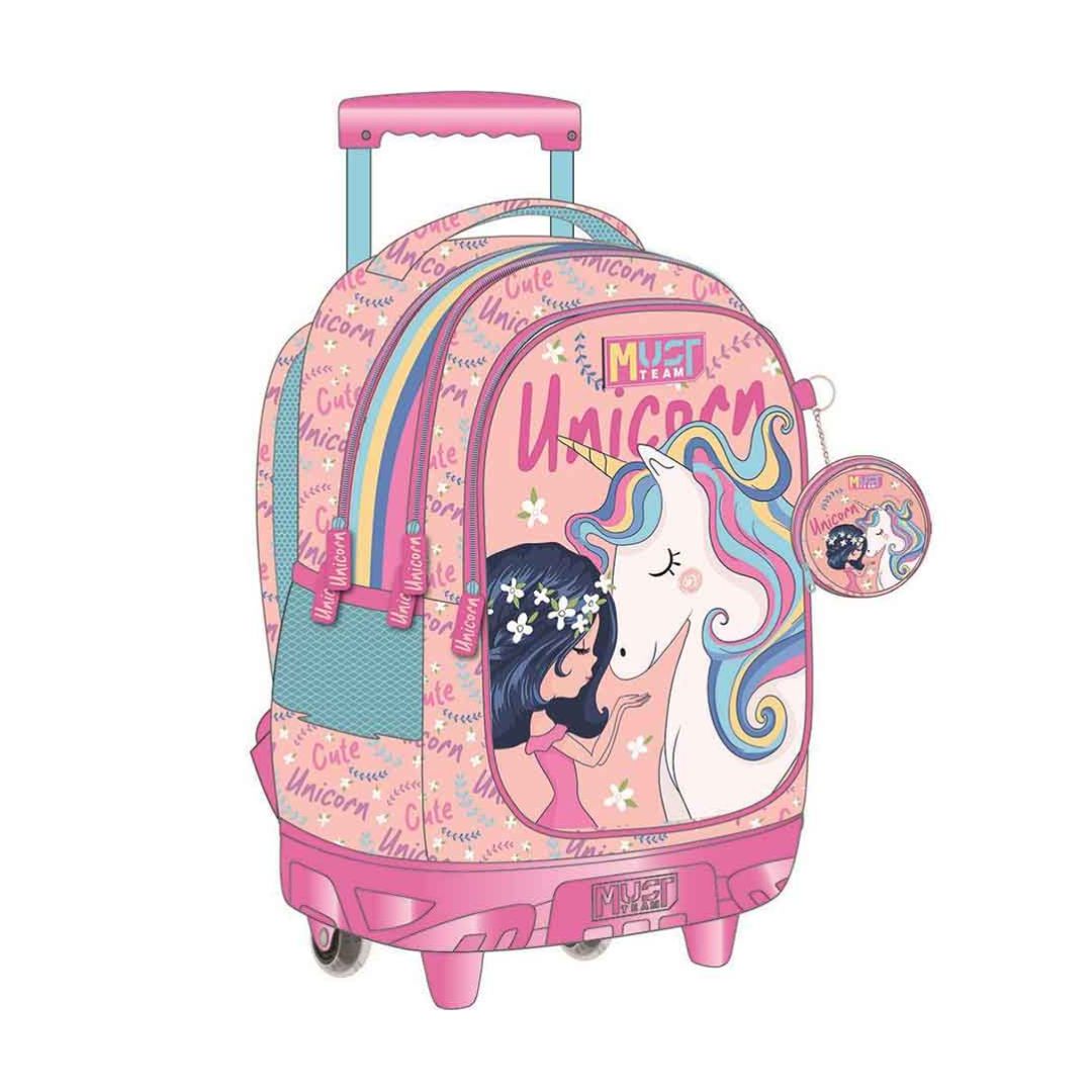 Must Girl Unicorn Trolley Backpack