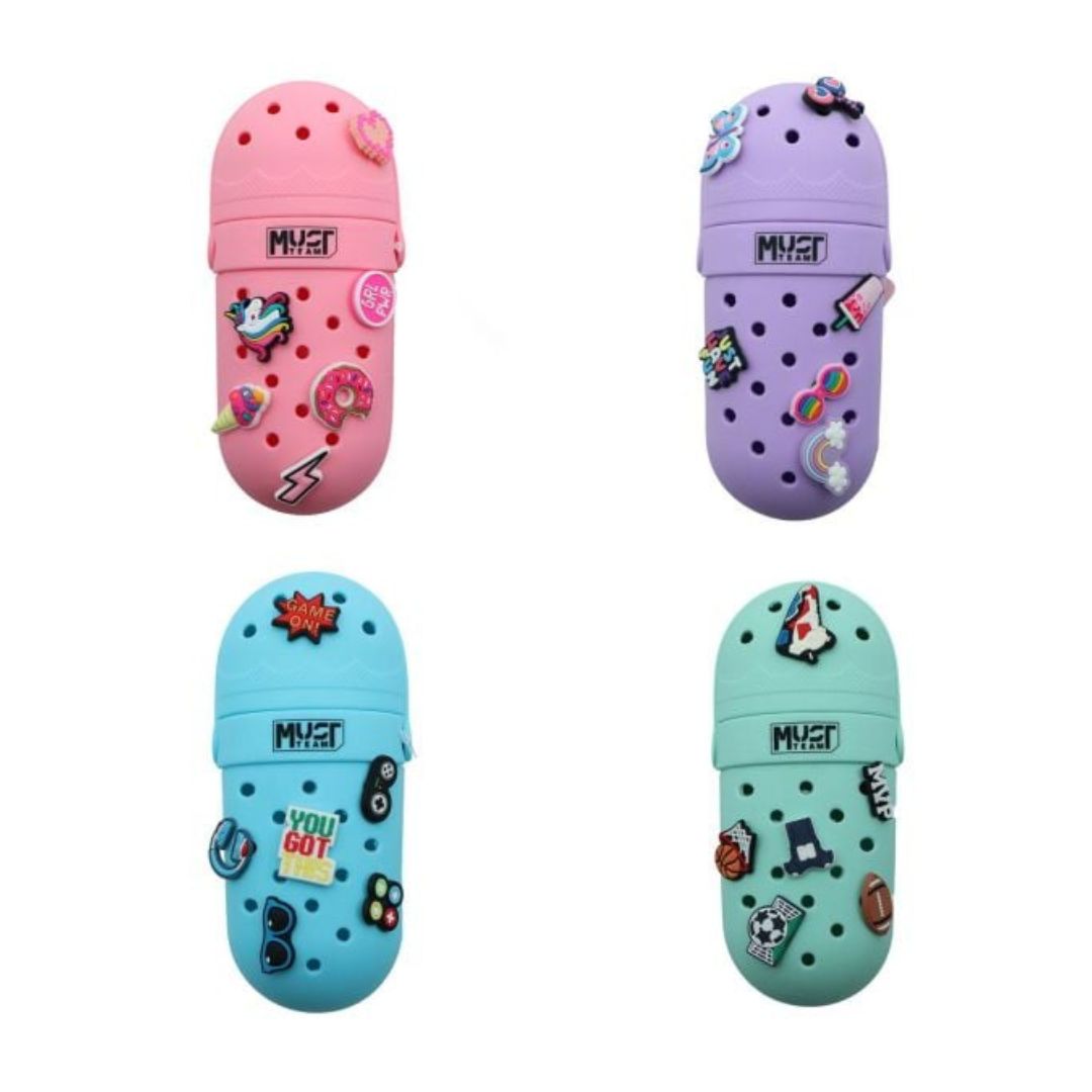 Must Silicone Pencil Pouch Assorted must