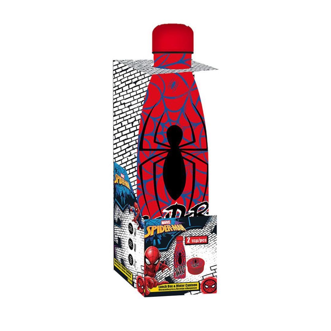 Must Spider-Man Snack Box&Water Canteen must