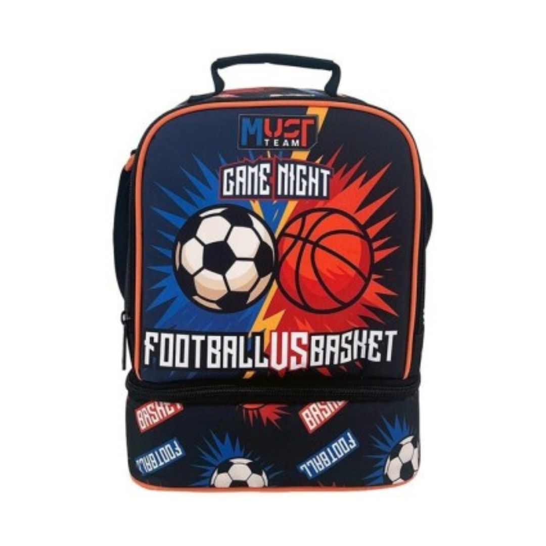 Must Team Football VS Basketball Lunch Bag