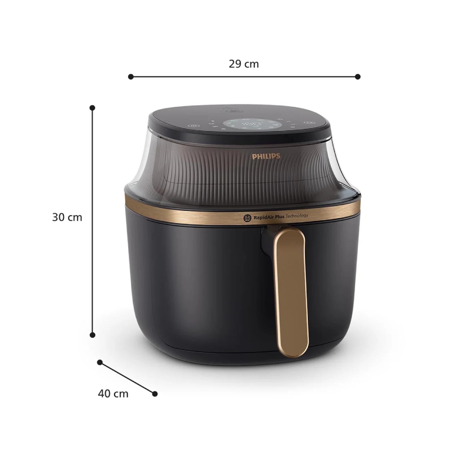 Philips 3000 Series Airfryer 4.2L RapidAir Plus Black