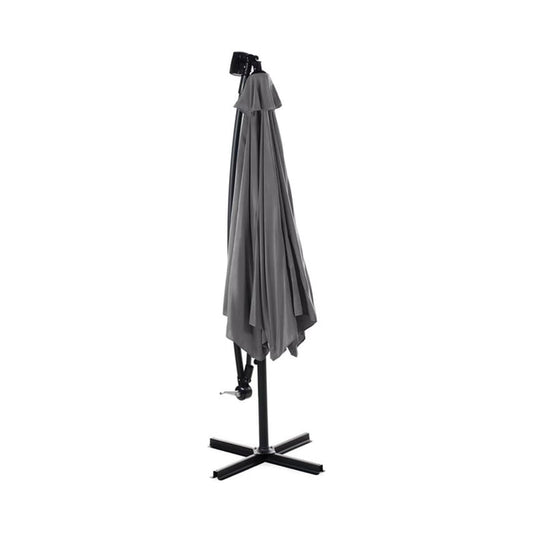 Elegant Outdoor Umbrella Grey