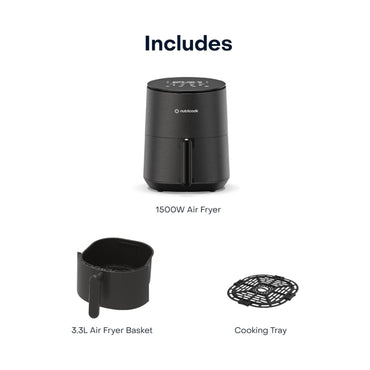 Nutricook Air Fryer Mini 2 3.3L - Black