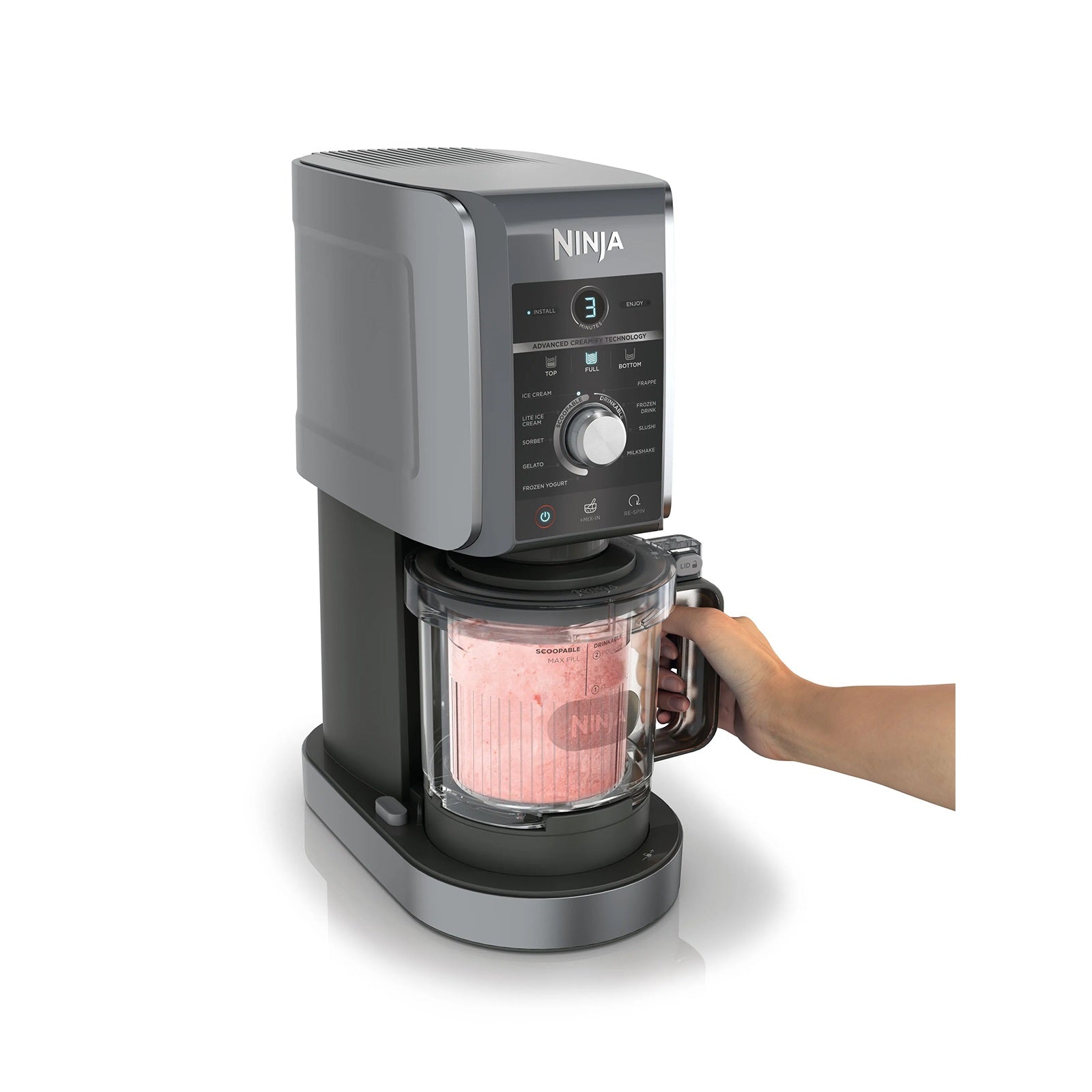 Ninja CREAMi Deluxe Ice Cream Maker, Treats and Frozen