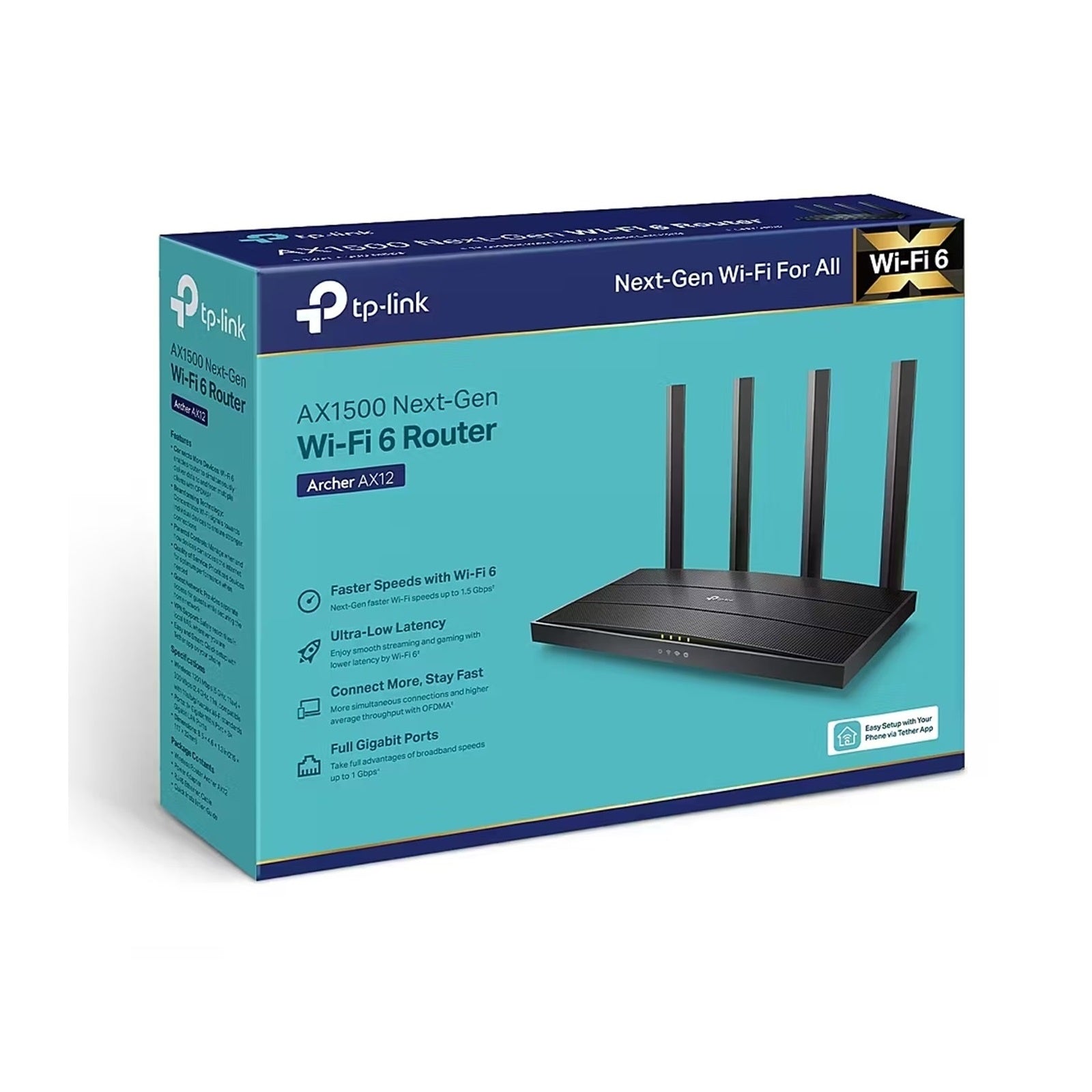 TP LINK AX1500 Wi-Fi 6 Router